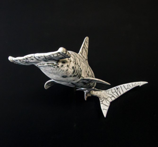 Laurent Yvelin Sculpture : l'Art du Raku appliqué à mes sculptures d'animaux marins