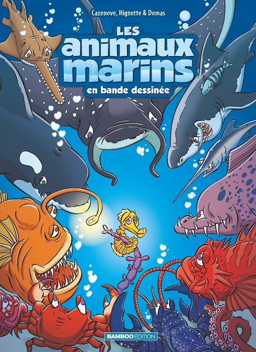 LES ANIMAUX MARINS EN BD