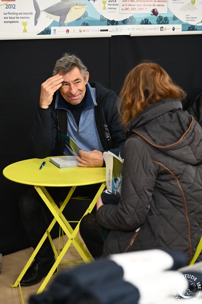 Les DEDICACES de François Sarano sur le stand H04