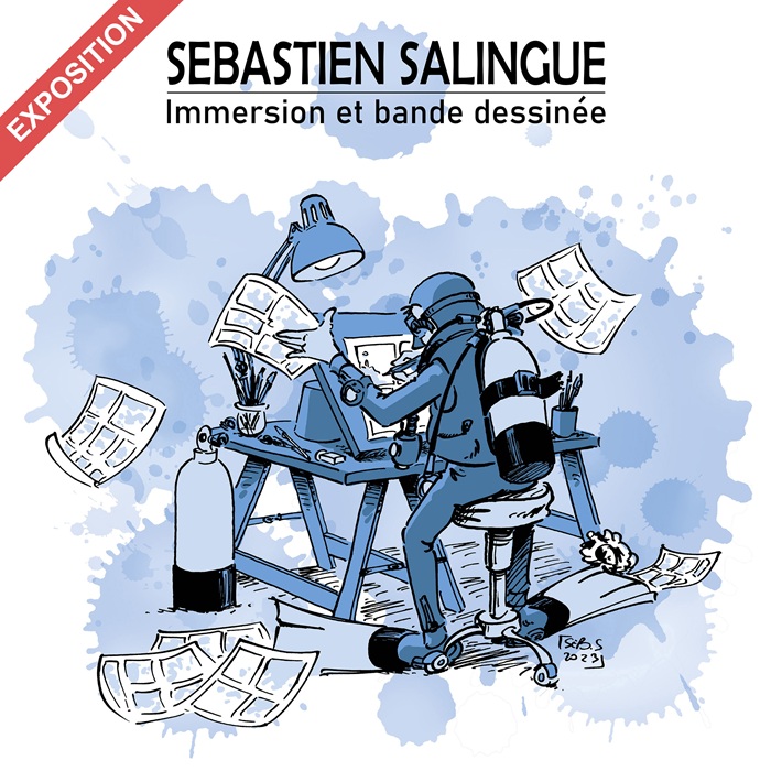 SÉBASTIEN SALINGUE - EXPOSITION ET DEDICACES