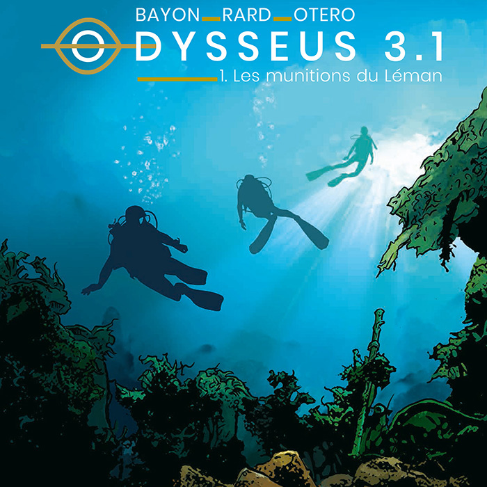 Dédicace de la première BD d'Odysseus 3.1: Les munitions du Léman