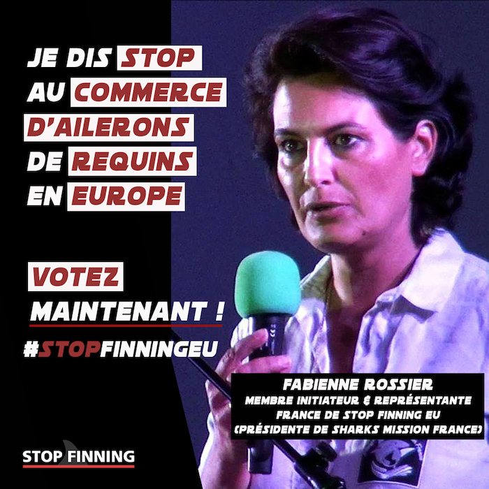PODCAST STOP FINNING EU par Fabienne Rossier pour Scuba people