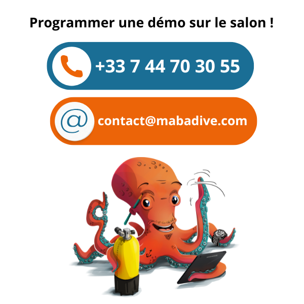 Logiciel intuitif pour votre centre de plongée