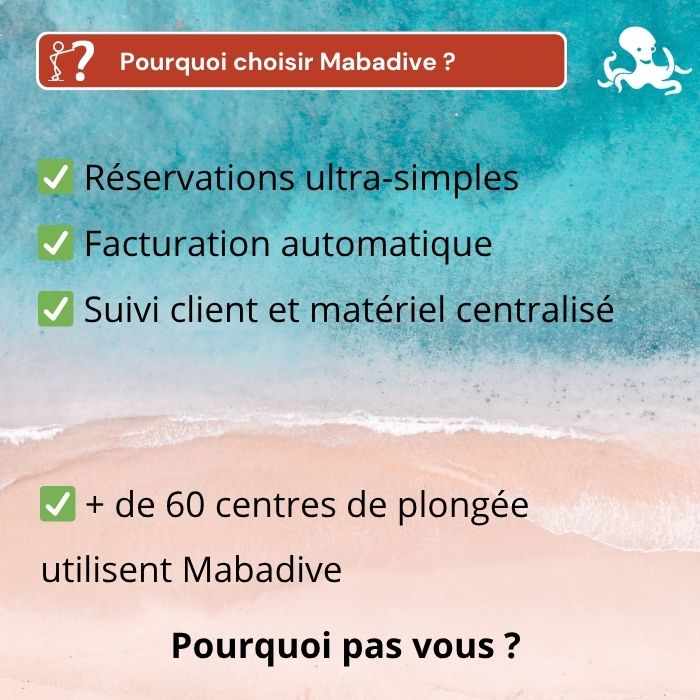 Pourquoi choisir Mabadive ?
