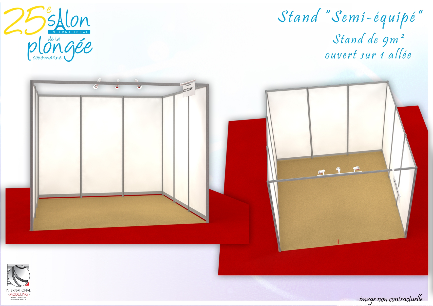 Le stand SEMI ÉQUIPÉ
